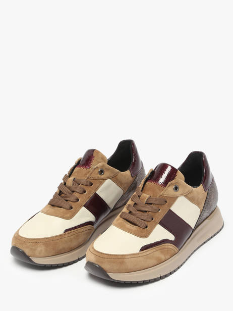 Sneakers Uit Leder Gabor Bruin accessoires 20 ander zicht 1